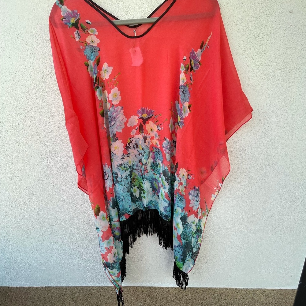 Poncho style top